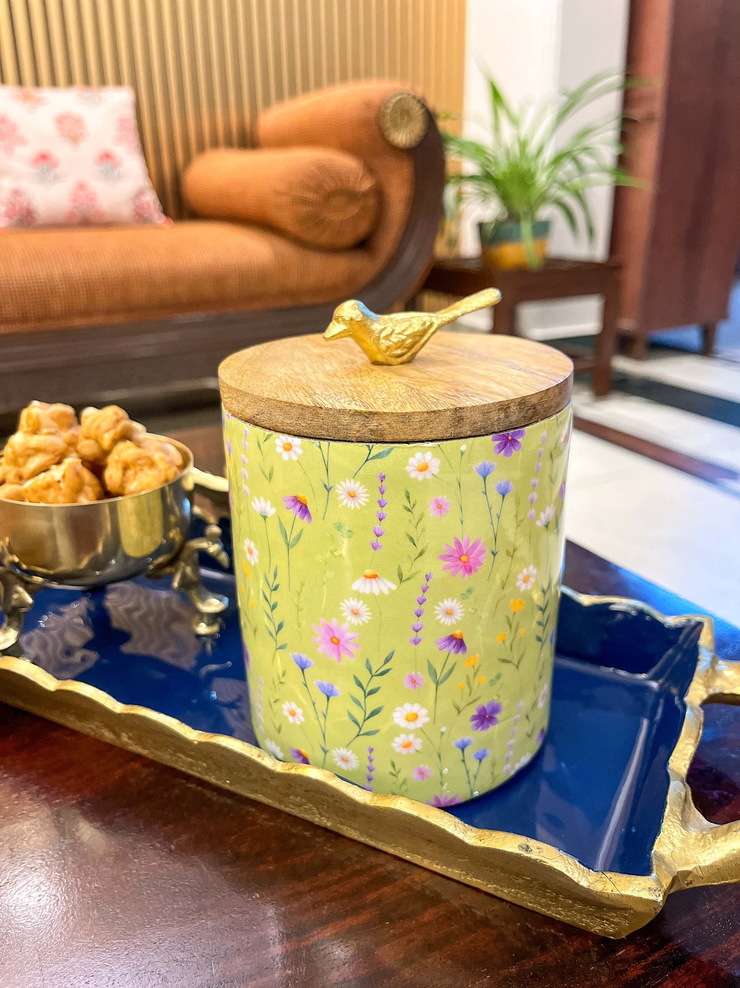 Gardenia Air Tight Wooden Jar