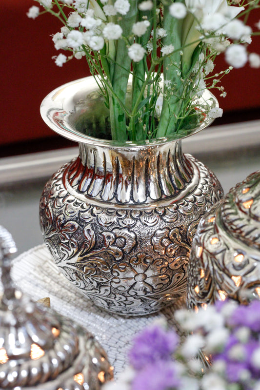 Rani Padmini Brass Kalash Vase