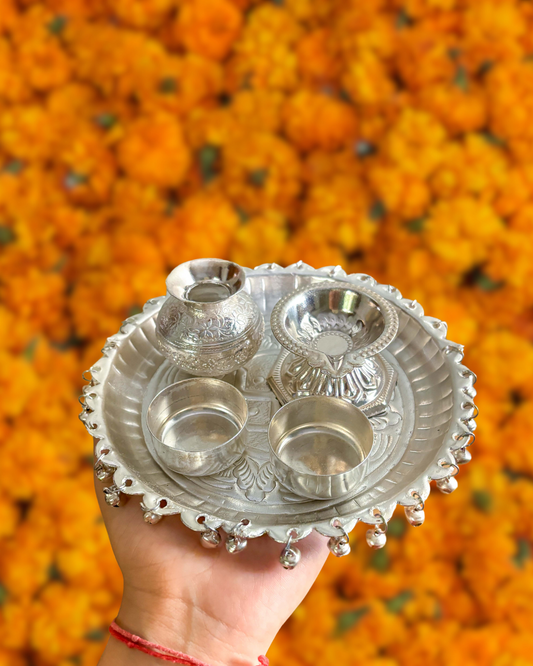 Mini Pooja Thali Set