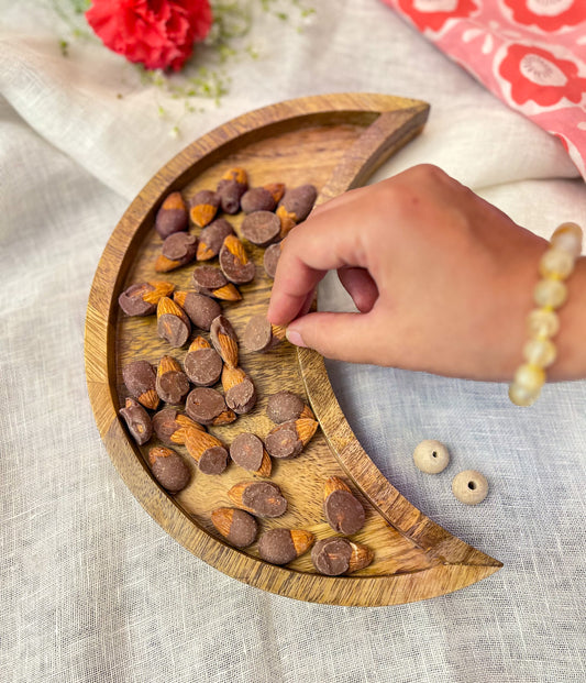 Crescent Moon Serving Platter