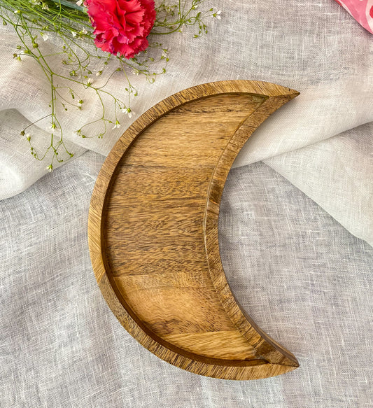 Crescent Moon Serving Platter