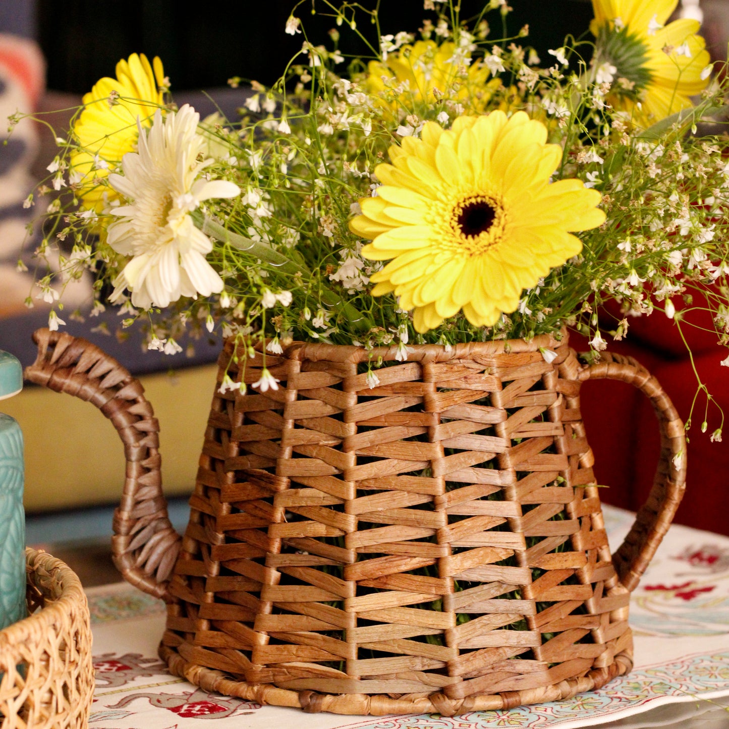 Handmade Kettle Planter